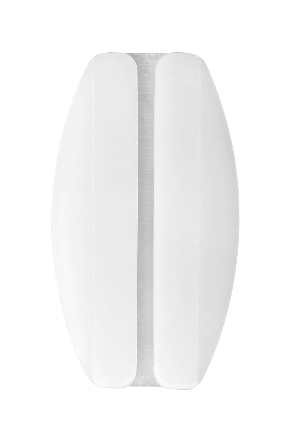 a white bra strap cushion from secret weapons designed to prevent bra strap slippage and protection from painful bra straps