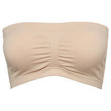 Bandeau Bra with padded inserts