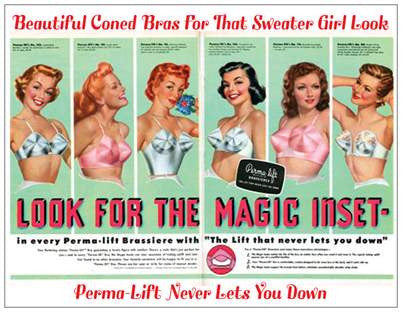 Adhesive Bras - We've come a long way girls