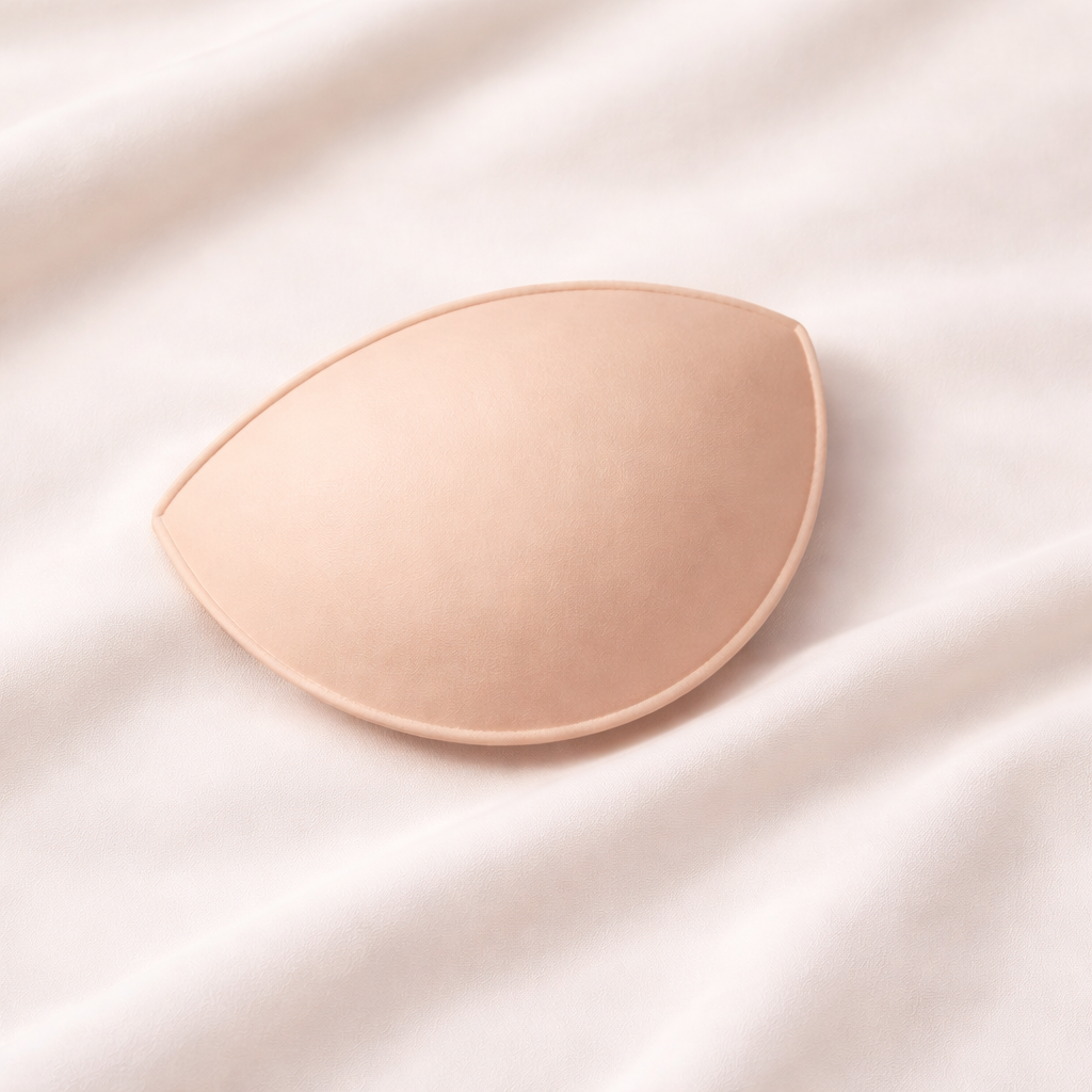 beige skin colour sports bra insert pad