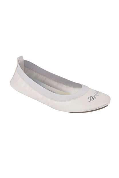 Wedding Bridal Fold Up Ballet Flats Shoes