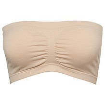 Bandeau Bra with padded inserts 
