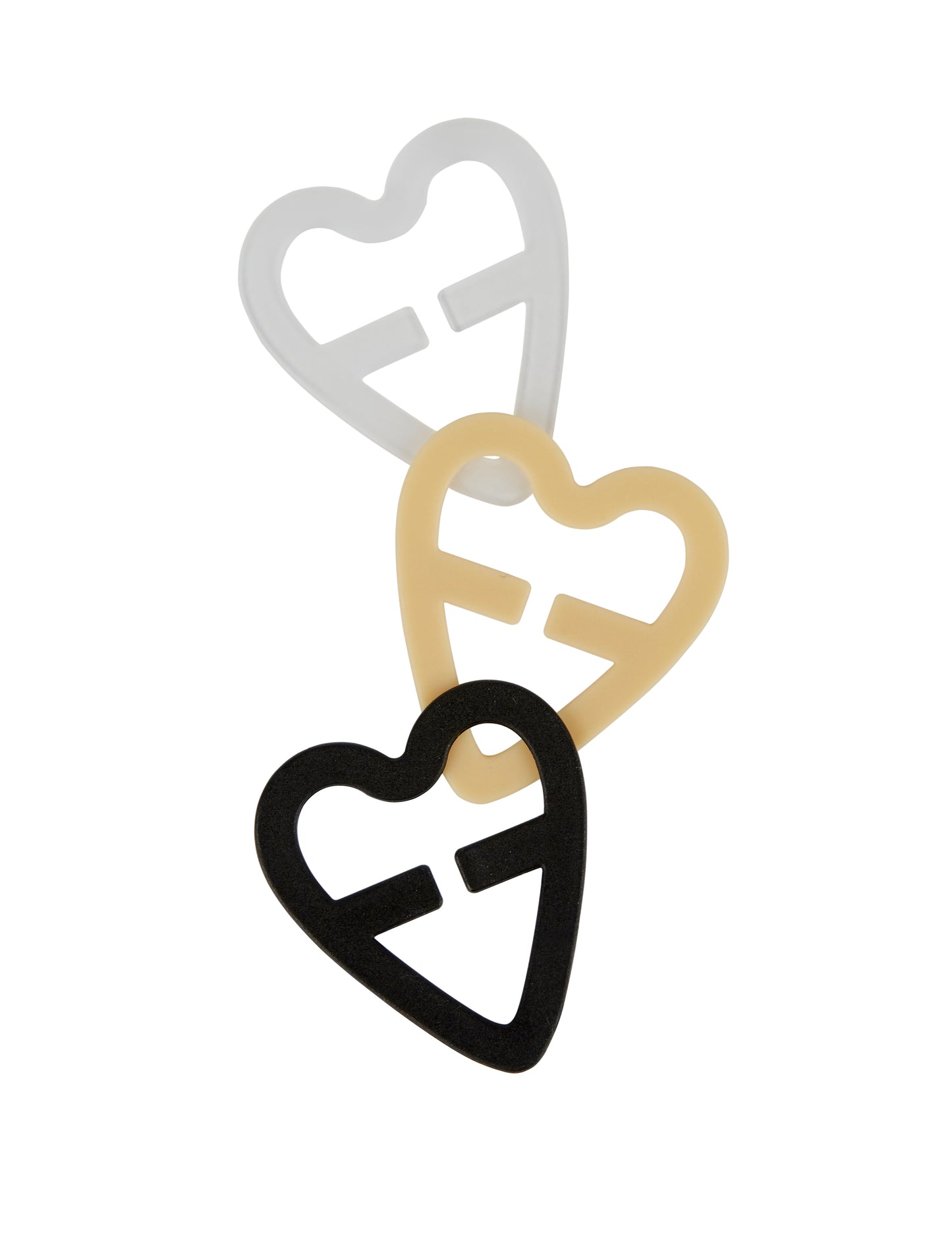 Heart Shape Bra Clips